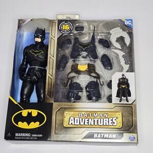 Batman Adventures Batman Figure with 16 Armor Accessories Ages 4+